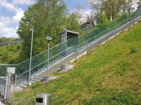 CREATIVITY - Glasgeländer Schutzwand - Bärenpark Bern